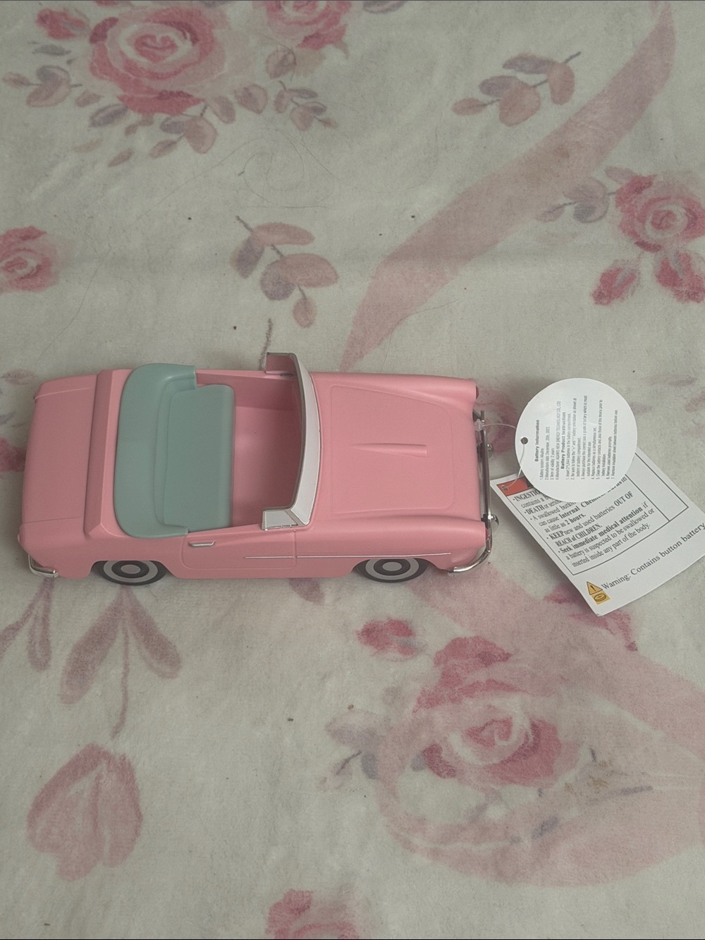 Target Pink Convertible Toy Car